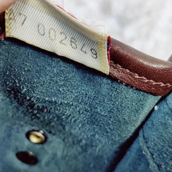 Dooney & Bourke vintage black leather saddle bag crossbody - Picture 12 of 16